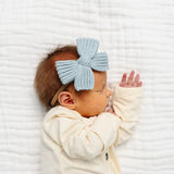 Sweater Bow - Steele Chunky Knit