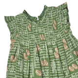 Girls Stevie Dress- Football Field