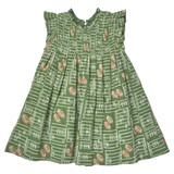 Girls Stevie Dress- Football Field