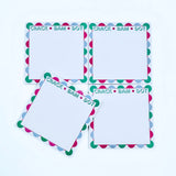 Mahjong Sticky Note Pads- Set of 4
