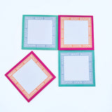 Mahjong Multi Sticky Note Pads- Set of 4