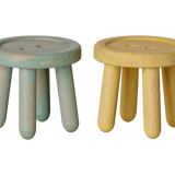 Stool set. Mouse- Mint/Light yellow
