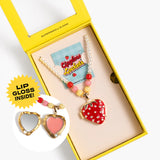 Strawberry Surprise Lipgloss Locket