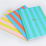 Striped Softcover Notebook Set