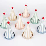 Stripe Pastel Party Hats