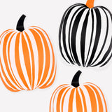 Stripe Pumpkin Plate