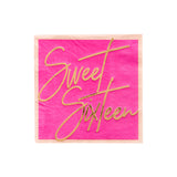 Sweet Sixteen Cocktail Napkins