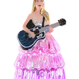 Taylor with Guitar Ornament
