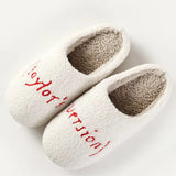 Graphic Printed Taylor's Version Cozy Slippers