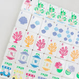 The Palm Royale Mahjong Tile Collection and Matching Mat