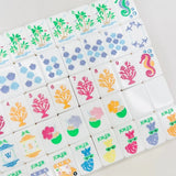 The Palm Royale Mahjong Tile Collection and Matching Mat