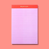 This Girl is on Fire List Pad