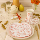 Toile Pumpkin Napkins