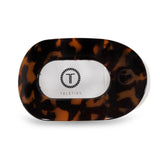 Teleties Flat Clip - Tortoise