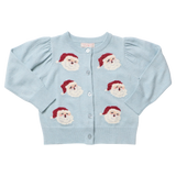 Girls Constance Sweater- Tossed Santa
