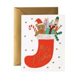 Toy Stocking Card