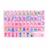 Mini Travel Mahjong- Pink