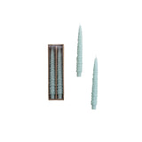 Unscented Tree Shaped Taper Candles in Box- Set of 2