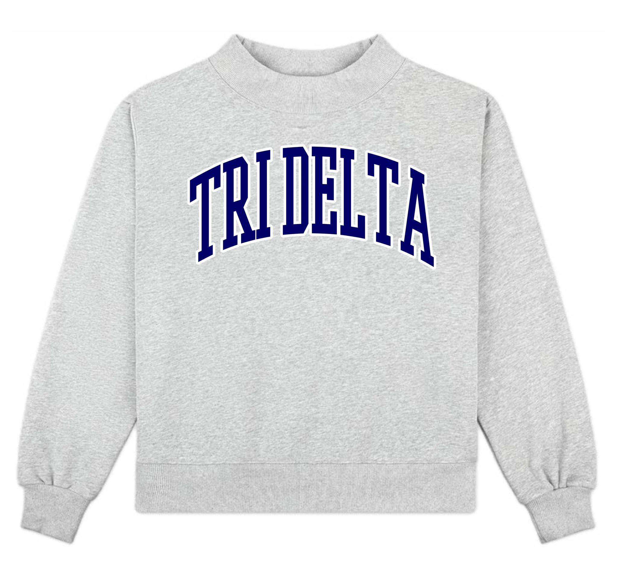 Campus Mock Neck Sweatshirt