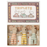 Triplets, Baby Mice in Matchbox