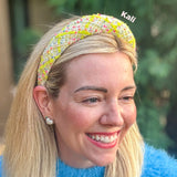 Tweed Headband- Assorted Colors