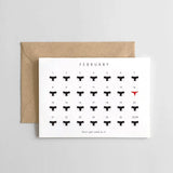 Valentine's Undies Card