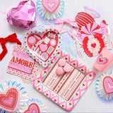 Valentine's Candy Shaped Napkins