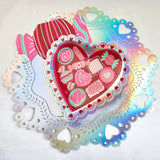 Valentine's Candy Shaped Napkins