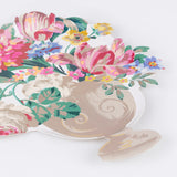 Rococo Floral Vase Plates