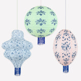 Vintage Botanical Lanterns