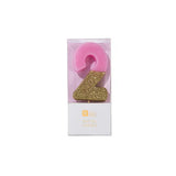 We Heart Birthdays Glitter Candle- 2