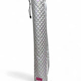 Patch Perfect Quilted Sling Bag- Iridescent White